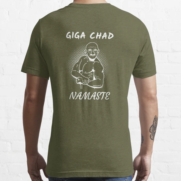 The God Giga Chad Meme Long Sleeve T-Shirt