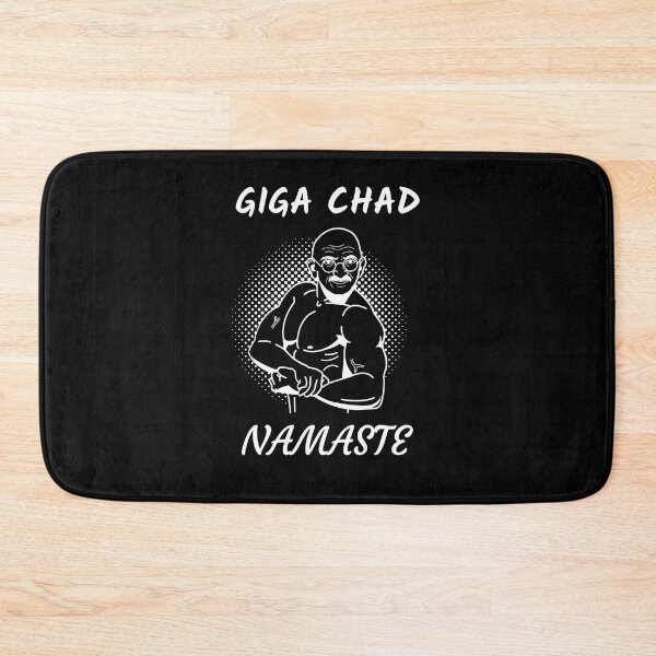 Item preview, Giga Chad Face, Namaste (Giga Chad Meme) designed and sold by LaShantinPTY507.