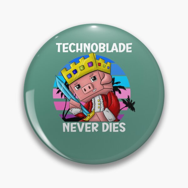 Item preview, Technoblade Never Dies.    designed and sold by Russandmills2.