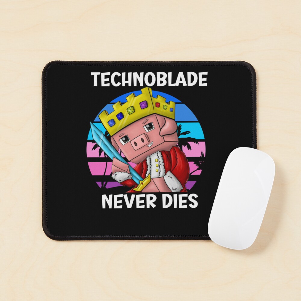 technoblade,technoblade never dies,technoblade quote Kids Pullover Hoodie  for Sale by Russandmills2