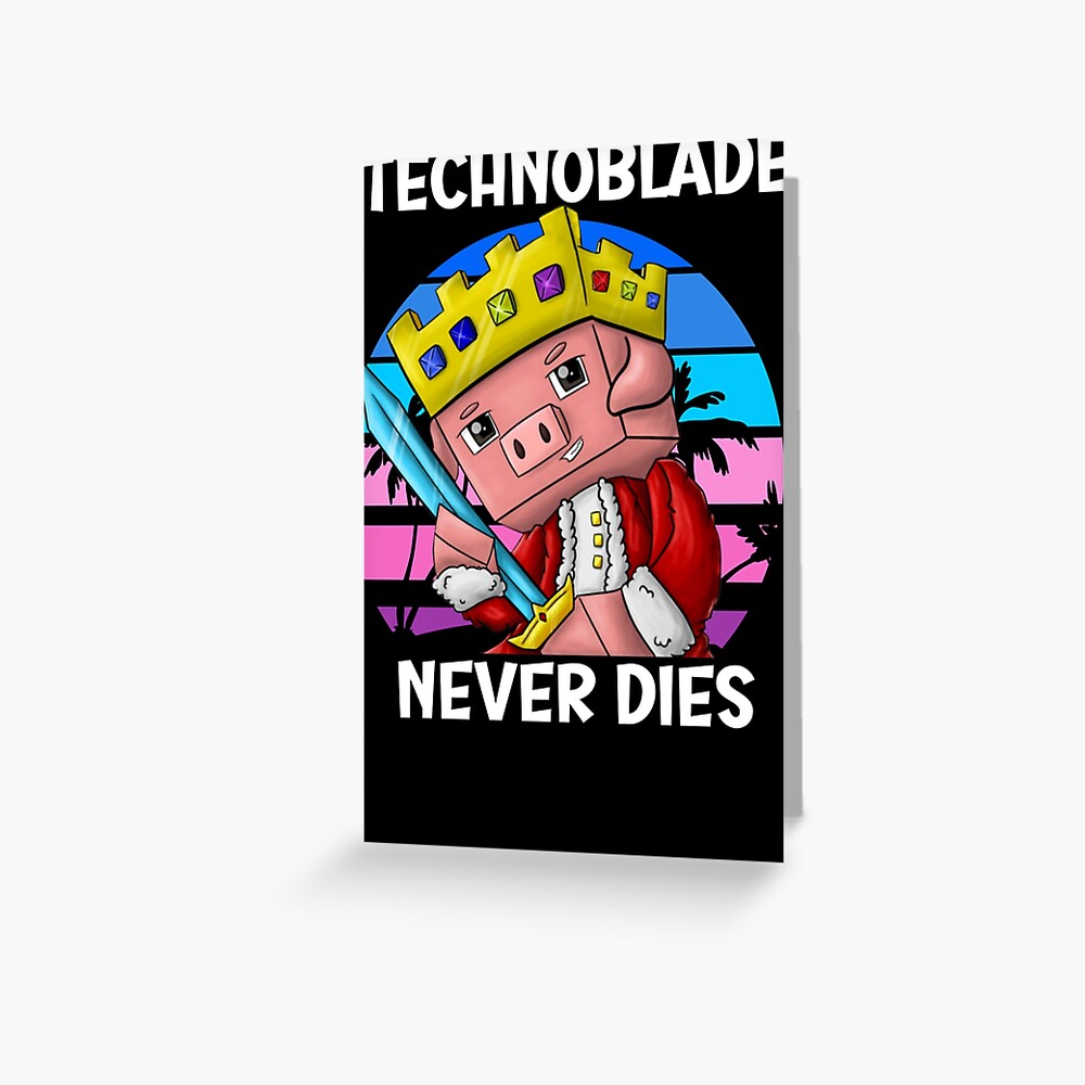 Technoblade Never Dies.  Art Print for Sale by Russandmills2