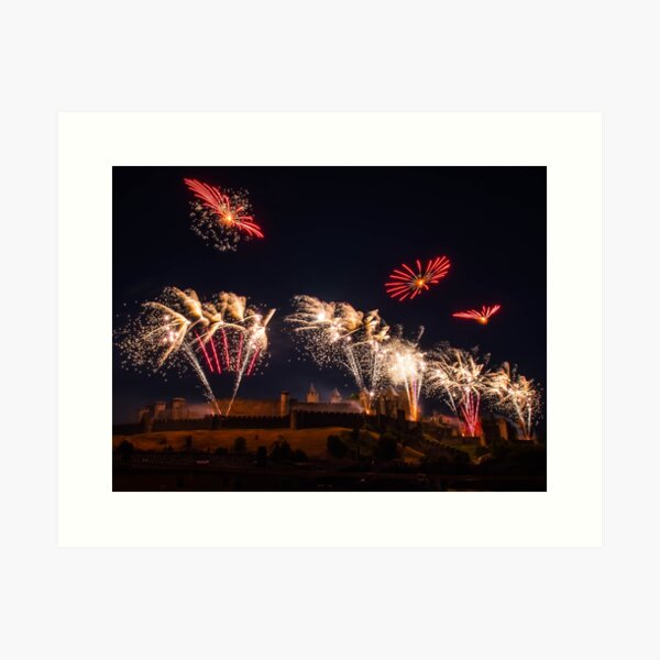 Item preview, Carcassonne Fireworks 2019 - 002 designed and sold by agu-photos.