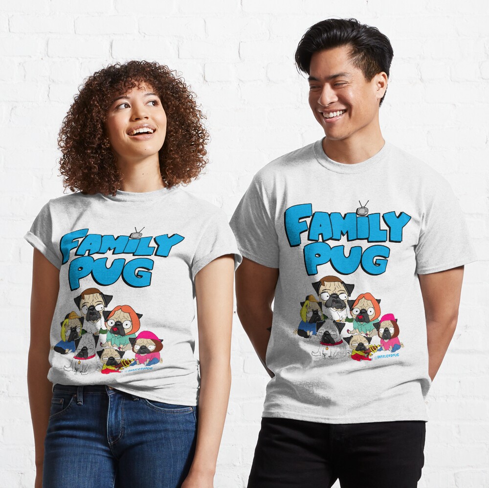 FAMILY PUG Classic T-Shirt
