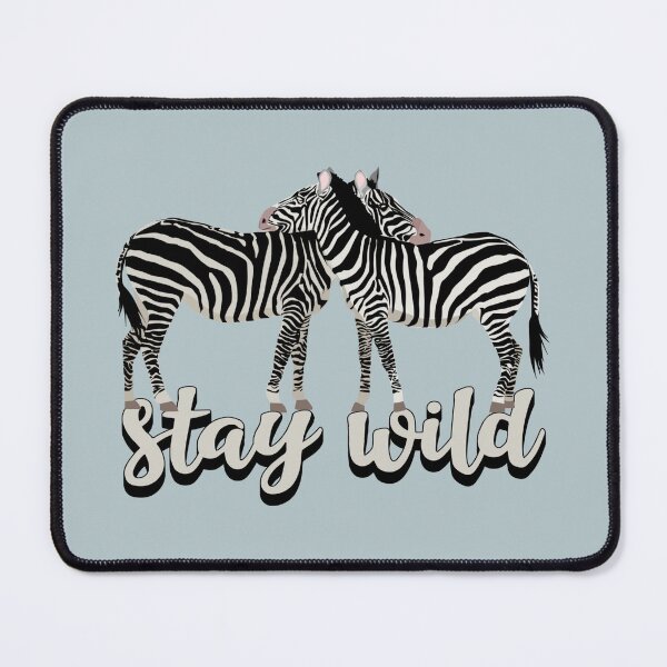 Item preview, Fun Stay Wild Two Zebras Design designed and sold by TrulyEpoque.