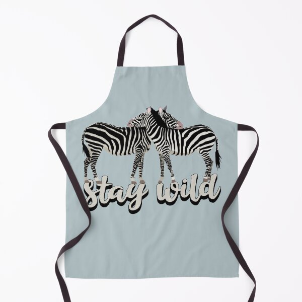 Item preview, Fun Stay Wild Two Zebras Design designed and sold by TrulyEpoque.