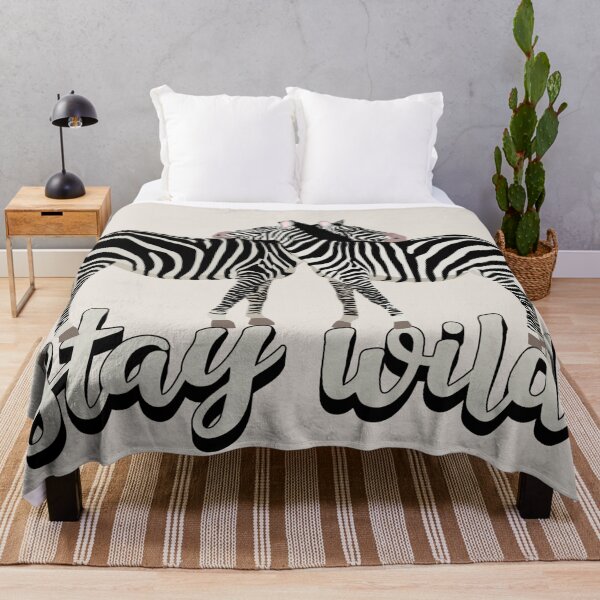Item preview, Fun Stay Wild Two Zebras Design designed and sold by TrulyEpoque.