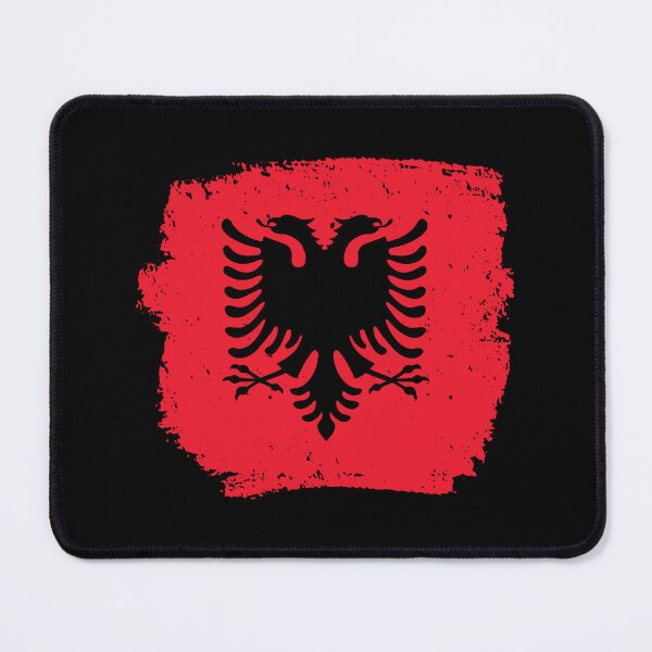Item preview, Albania Vintage Albanian Flag designed and sold by max-it-out.