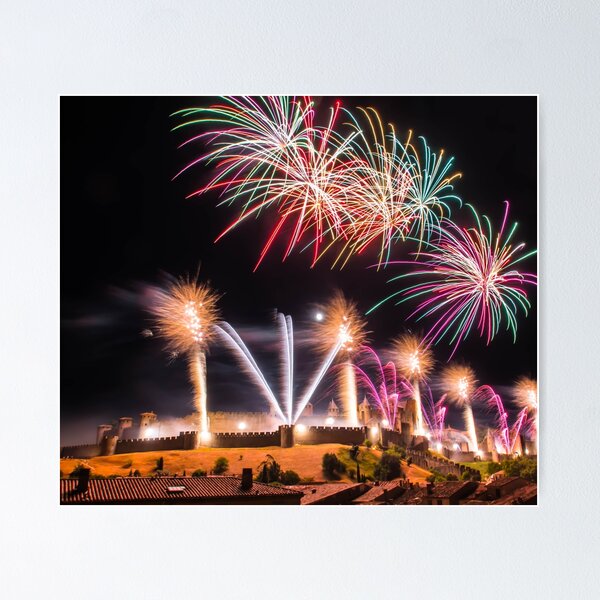 Item preview, Carcassonne Fireworks 2019 - 003 designed and sold by agu-photos.