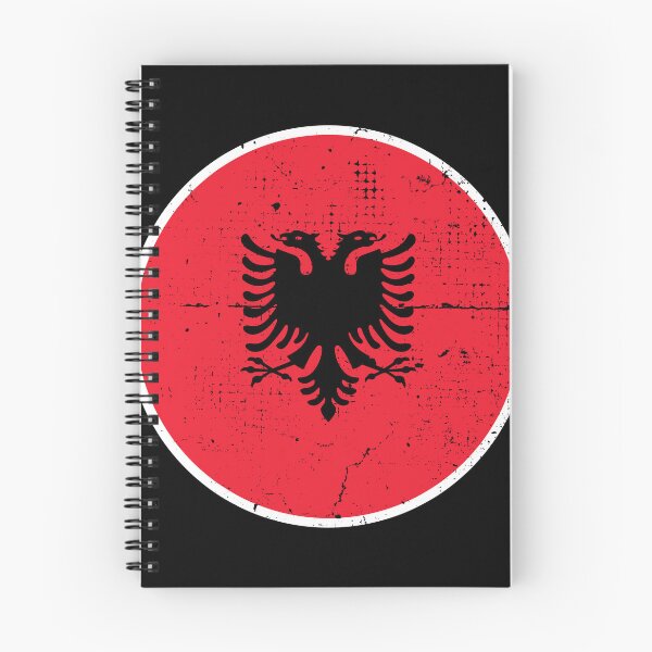 Item preview, Albania Vintage Albanian Flag designed and sold by max-it-out.