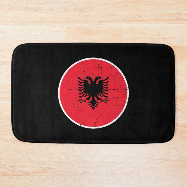 Item preview, Albania Vintage Albanian Flag designed and sold by max-it-out.