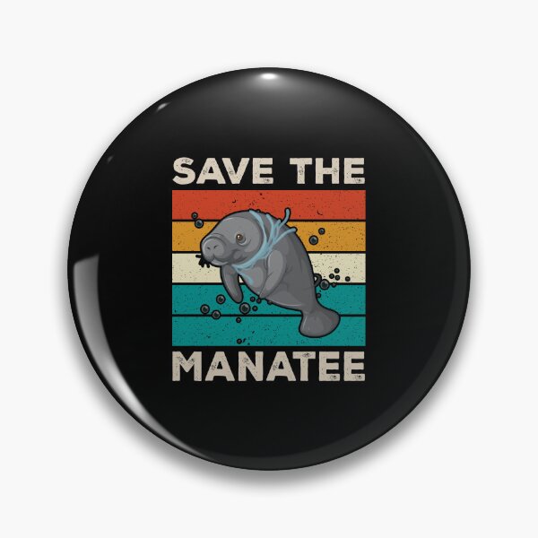 Item preview, Save The Manatee Vintage Climate Change Earth Day designed and sold by haselshirt.