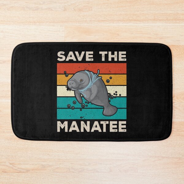 Item preview, Save The Manatee Vintage Climate Change Earth Day designed and sold by haselshirt.