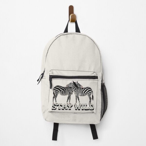 Item preview, Stay Wild Two Zebras Fun Design designed and sold by TrulyEpoque.