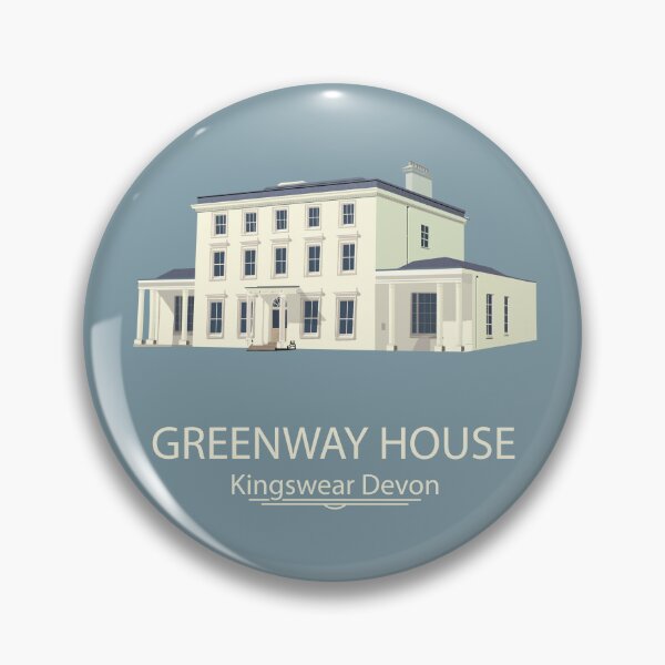 Item preview, Greenway House, Devon designed and sold by ThatsNovelGifts.
