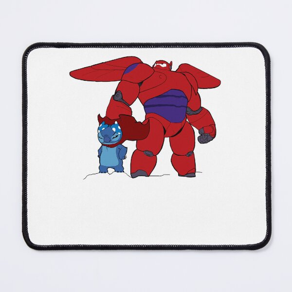 Item preview, Mens Funny Big Hero And Stitch Dark Red Cool Graphic Gift designed and sold by Gonzales957.