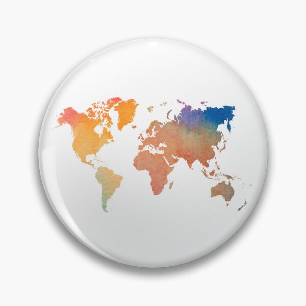 Item preview, Map of the world  designed and sold by PurpleRange.