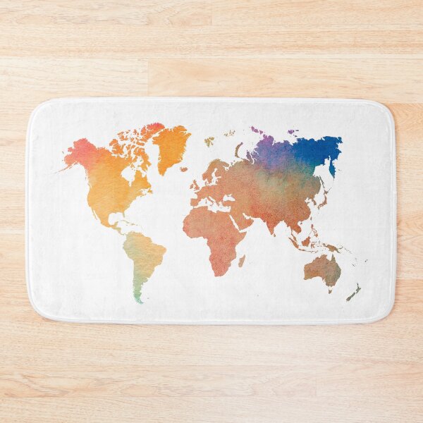 Item preview, Map of the world  designed and sold by PurpleRange.