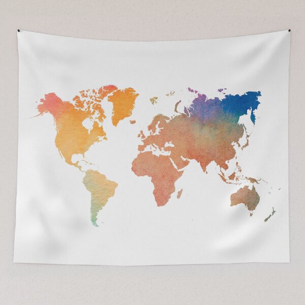 Item preview, Map of the world  designed and sold by PurpleRange.