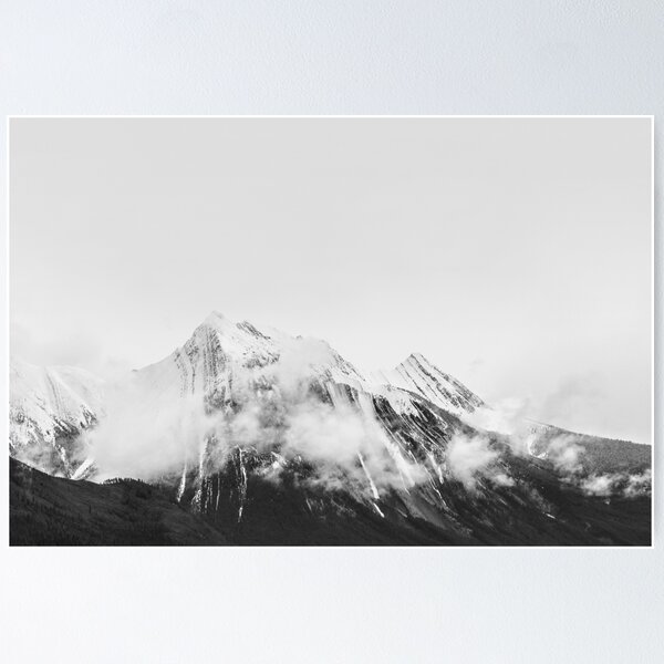 Item preview, MOUNTAIN Black & White designed and sold by NORDIKART.