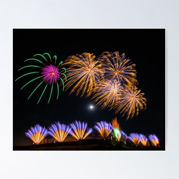 Item preview, Carcassonne Fireworks 2019 - 008 designed and sold by agu-photos.