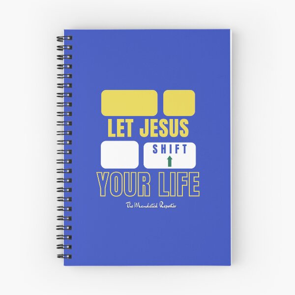 Item preview, Let Jesus Shift Your Life - Blue designed and sold by TheReporter1.