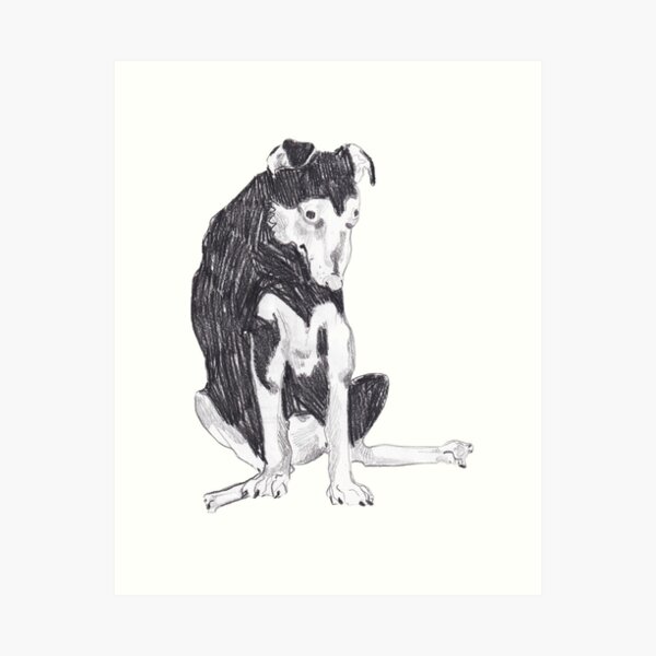 Item preview, sad sad dog designed and sold by Hageebutte.