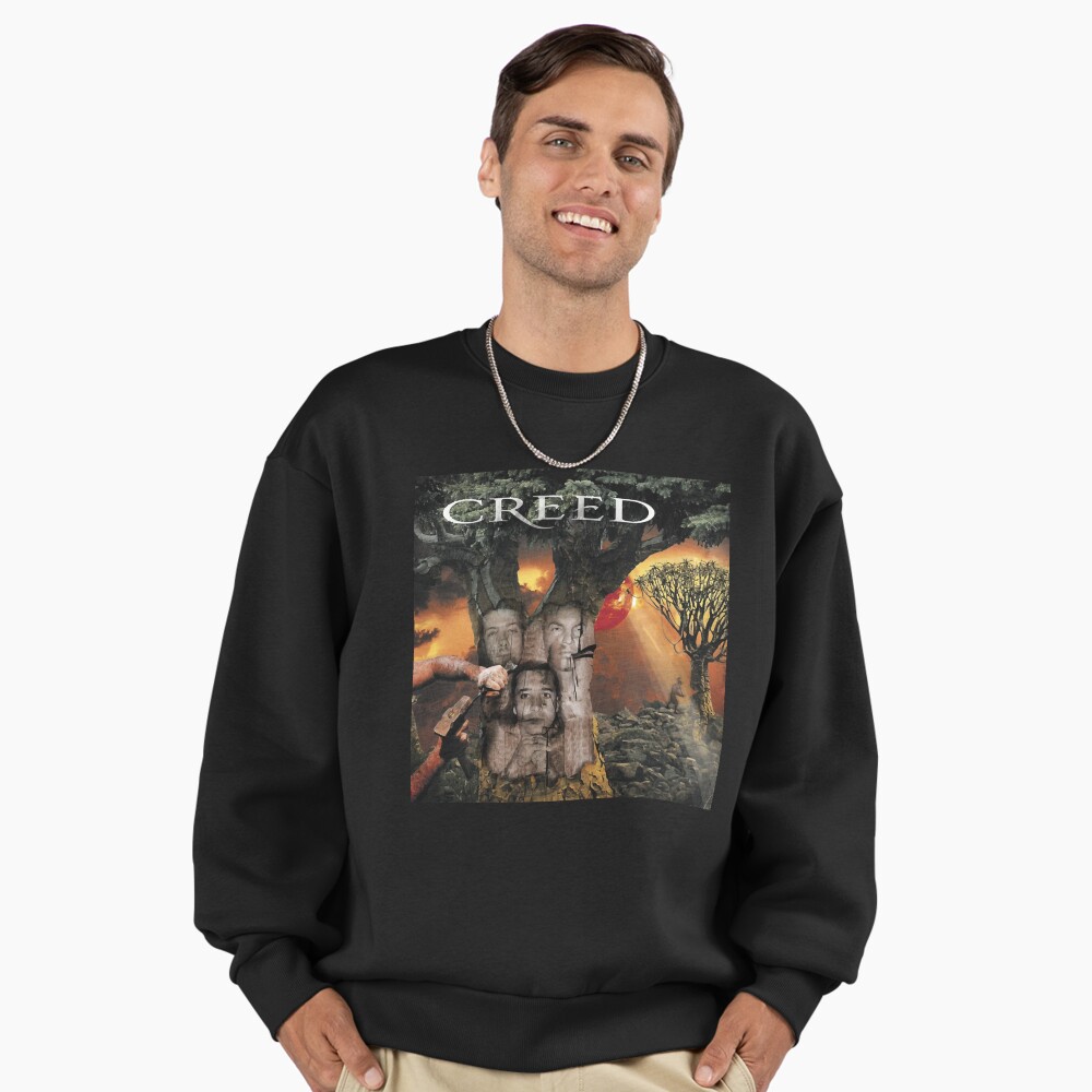 Creed weathered Fitted V-Neck T-Shirt