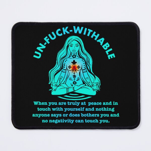 Item preview, Unfuckwithable nymph t-shirt, spiritual t-shirt, spiritual gift, humorous quotes t-shirts and clothing designed and sold by SassyFavorites.