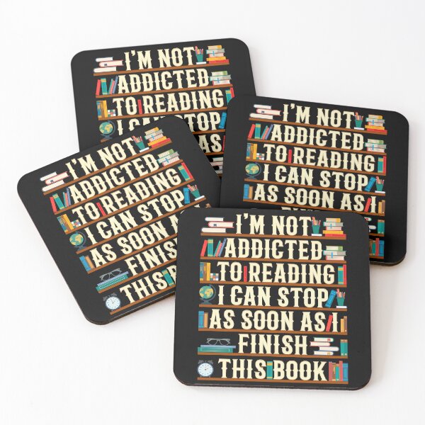 Item preview, I'm Not Addicted to Reading designed and sold by Yernarb.