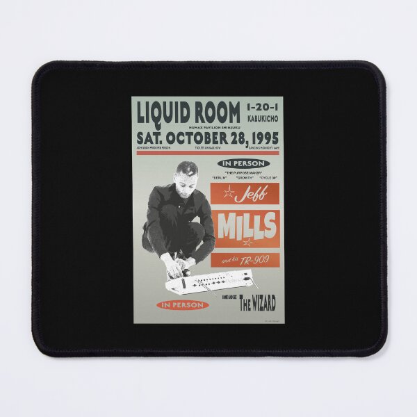 Item preview, Jeff Mills Live at the Liquid Rooms Poster Uncreased designed and sold by Lick-Design.