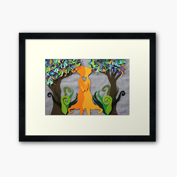 Summer Kiss #2 Framed Art Print