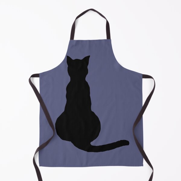 Item preview, Back View Of An Insubordinate Cat Black Silhouette designed and sold by taiche.