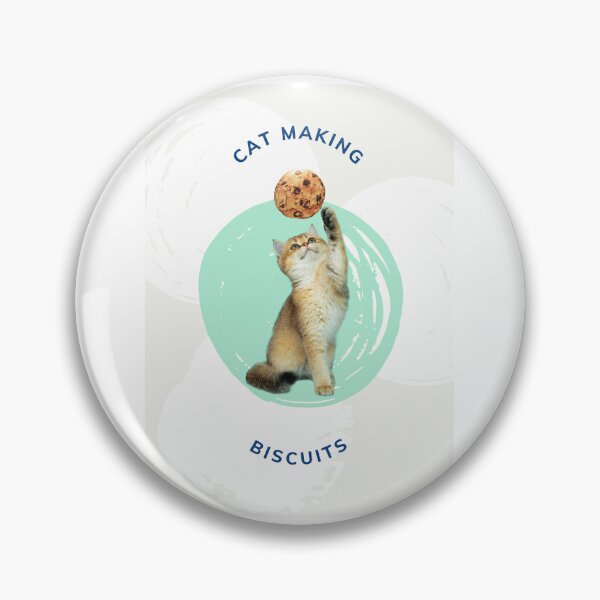 Item preview, cat making biscuits designed and sold by PaulGoldStore.