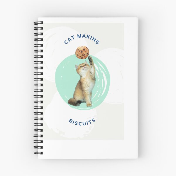 Item preview, cat making biscuits designed and sold by PaulGoldStore.