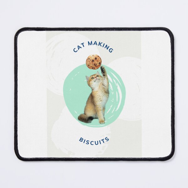 Item preview, cat making biscuits designed and sold by PaulGoldStore.