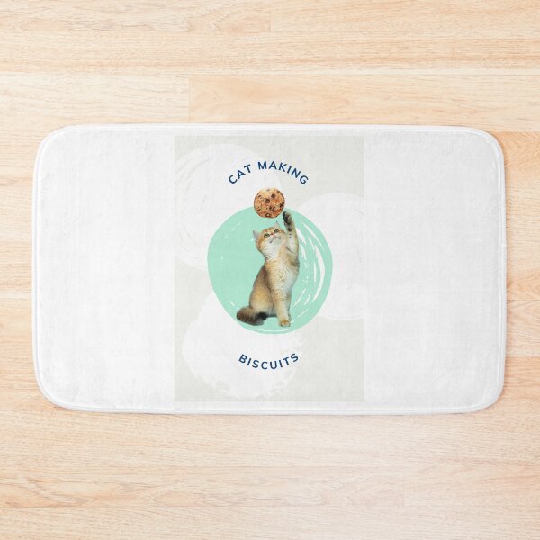 Item preview, cat making biscuits designed and sold by PaulGoldStore.