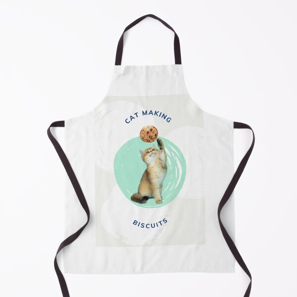 Item preview, cat making biscuits designed and sold by PaulGoldStore.