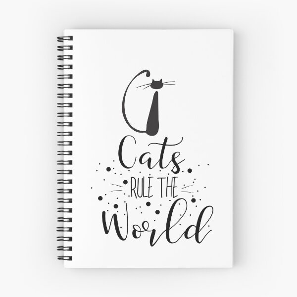 Item preview, Black Cat Quote | Cats Rule The World designed and sold by KreativniUm.