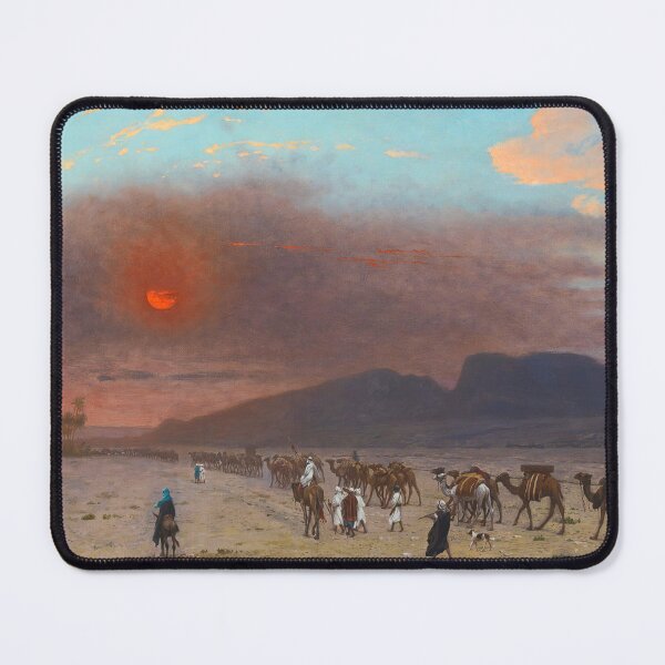 Item preview, Jean-Leon Gerome -Caravane Dans Le Desert, Gerome Painting -Caravan In The Desert designed and sold by TeeARTHY.