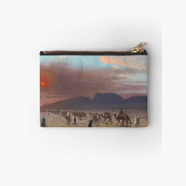 Item preview, Jean-Leon Gerome -Caravane Dans Le Desert, Gerome Painting -Caravan In The Desert designed and sold by TeeARTHY.