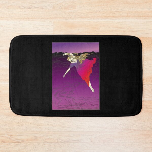 Item preview, Drowning Girl (red on purple)  designed and sold by ScottRams80758.