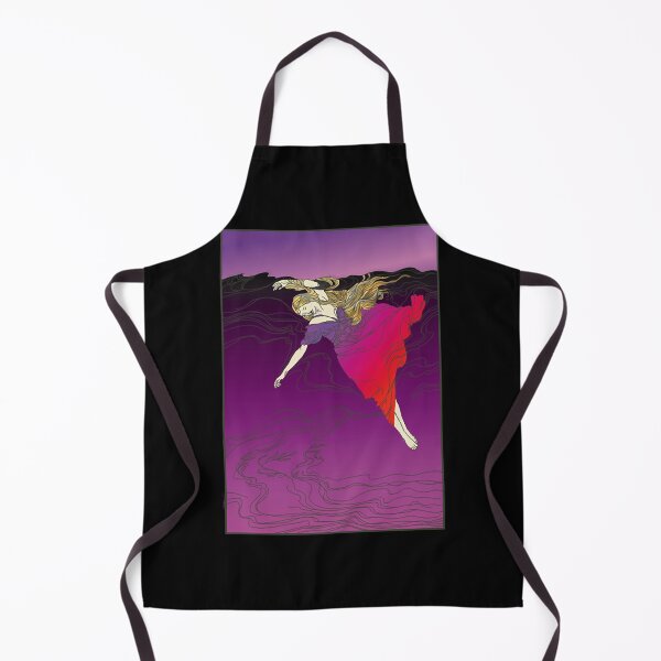 Item preview, Drowning Girl (red on purple) designed and sold by ScottRams80758.