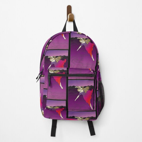 Item preview, Drowning Girl (red on purple) designed and sold by ScottRams80758.