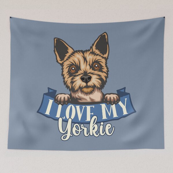 Item preview, I Love My Yorkie - Yorkshire Terrier Silky Owners designed and sold by DebbisPalette.