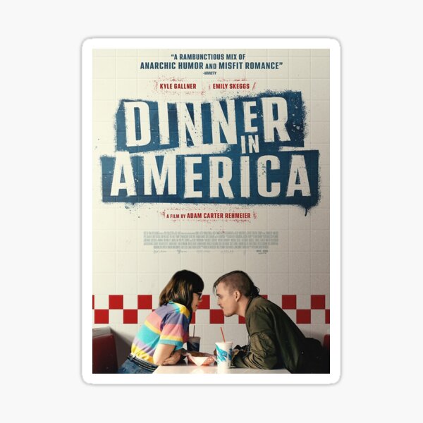 Item preview, Dinner in America Poster designed and sold by jollydawn.