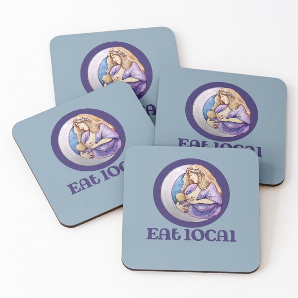 Item preview, Eat Local Breastfeeding designed and sold by FrictionMaxxing.