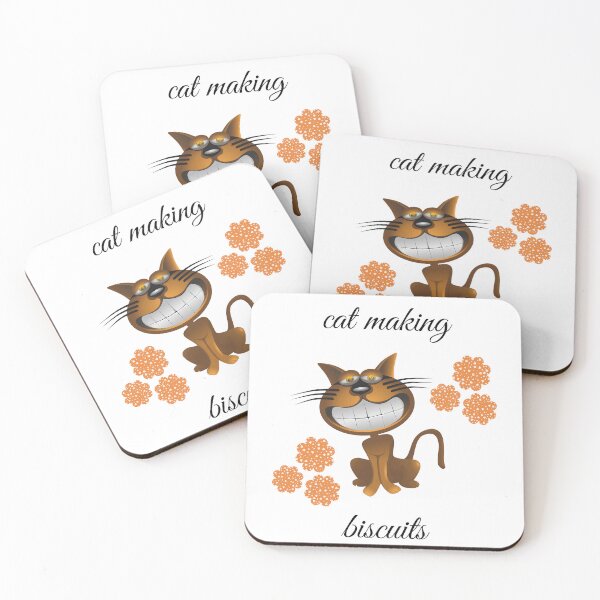 Item preview, cat making biscuits designed and sold by PaulGoldStore.