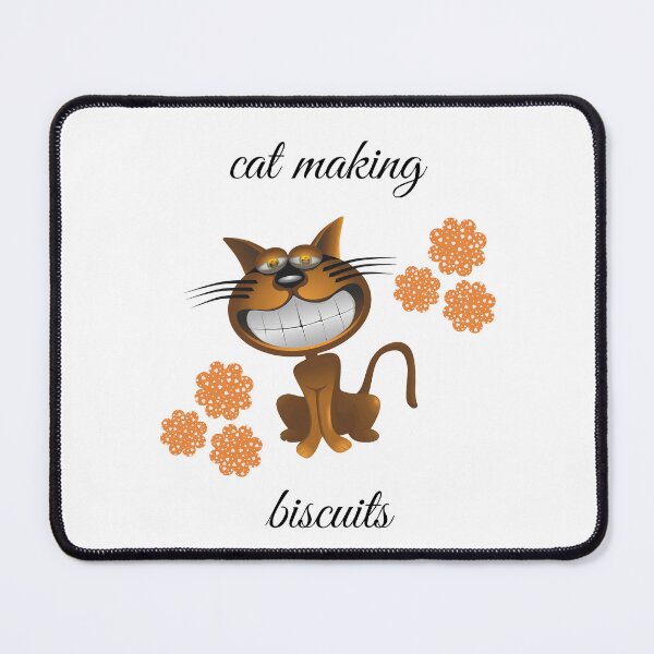 Item preview, cat making biscuits designed and sold by PaulGoldStore.