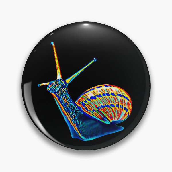 Item preview, Psychedelic Neon Funky Snail Art 1 designed and sold by Cawaiico.