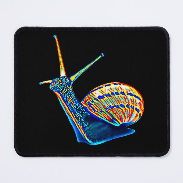 Item preview, Psychedelic Neon Funky Snail Art 1 designed and sold by Cawaiico.